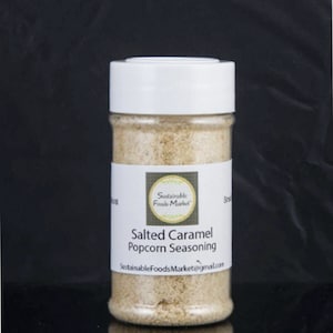Salted Caramel Popcorn Seasoning, Gourmet Popcorn Flavoring