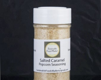 Salted Caramel Popcorn Seasoning, Gourmet Popcorn Flavoring