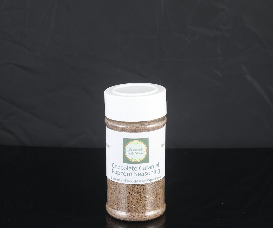Chocolate Caramel Popcorn Seasoning, Gourmet Ice Cream Topping, Popcorn