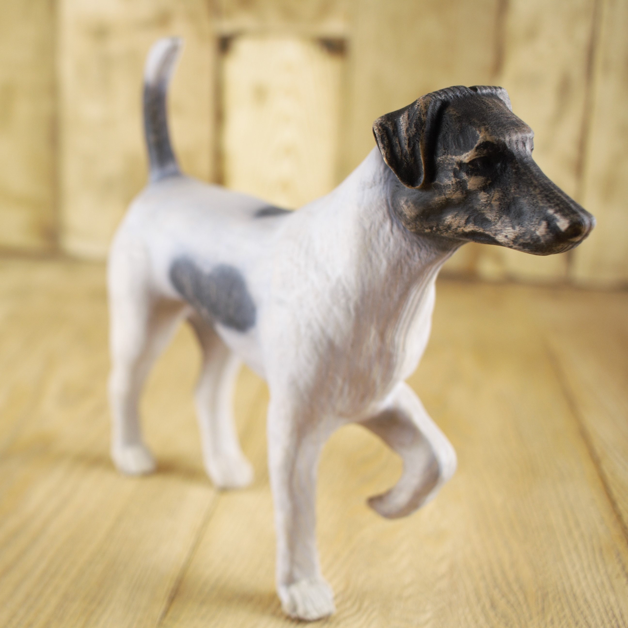 Peluche Chien Fox terrier 20 cm Eco-friendly - Idées cadeaux (14114230
