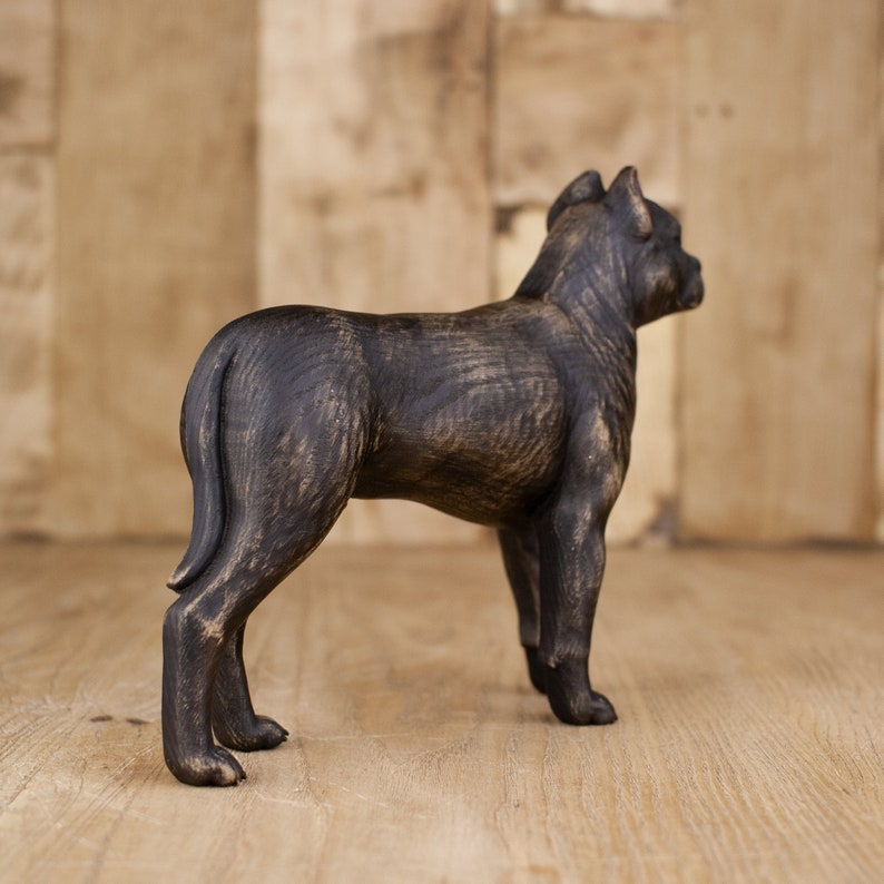 Pitbull Statue Dog Statue American Pitbull Pitbull Terrier Wooden Pitbull Statue Dog Statue American Pitbull Pitbull Terrier Wooden