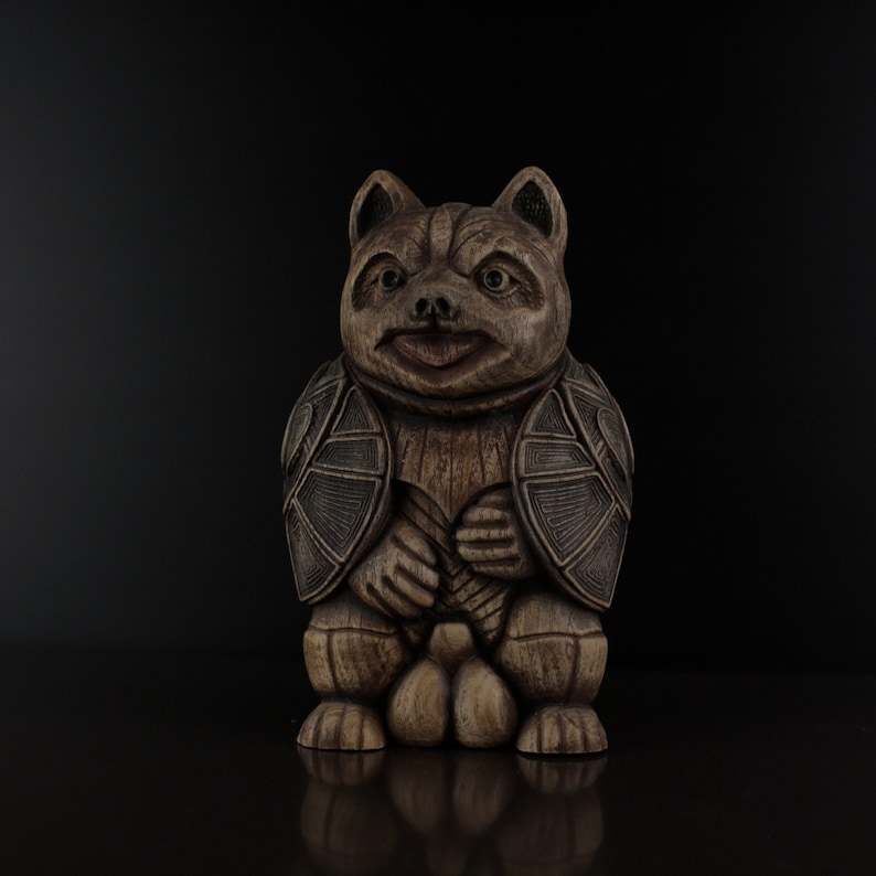 Tanuki, Tanuki Statue, Raccoon Dog, Japanese Statue Japanese Art Forest