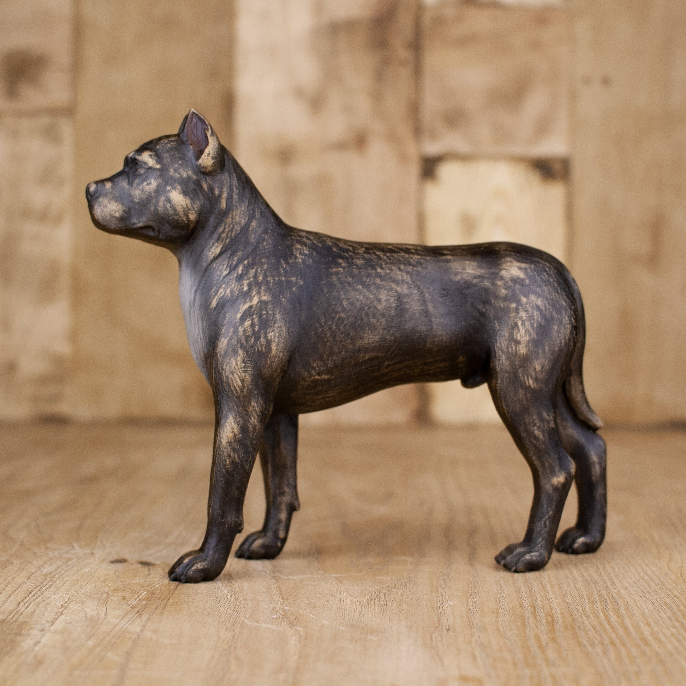 Pitbull Statue Dog Statue American Pitbull Pitbull Terrier Wooden Pitbull Statue Dog Statue American Pitbull Pitbull Terrier Wooden