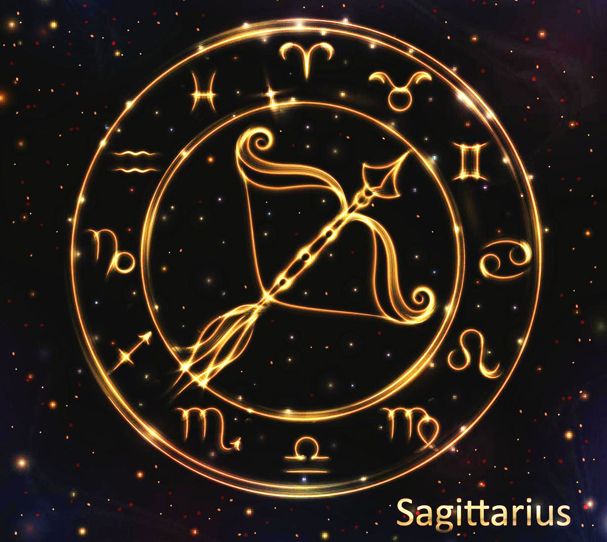 Sagittarius the Archer Astrological Zodiac Sign Custom | Etsy