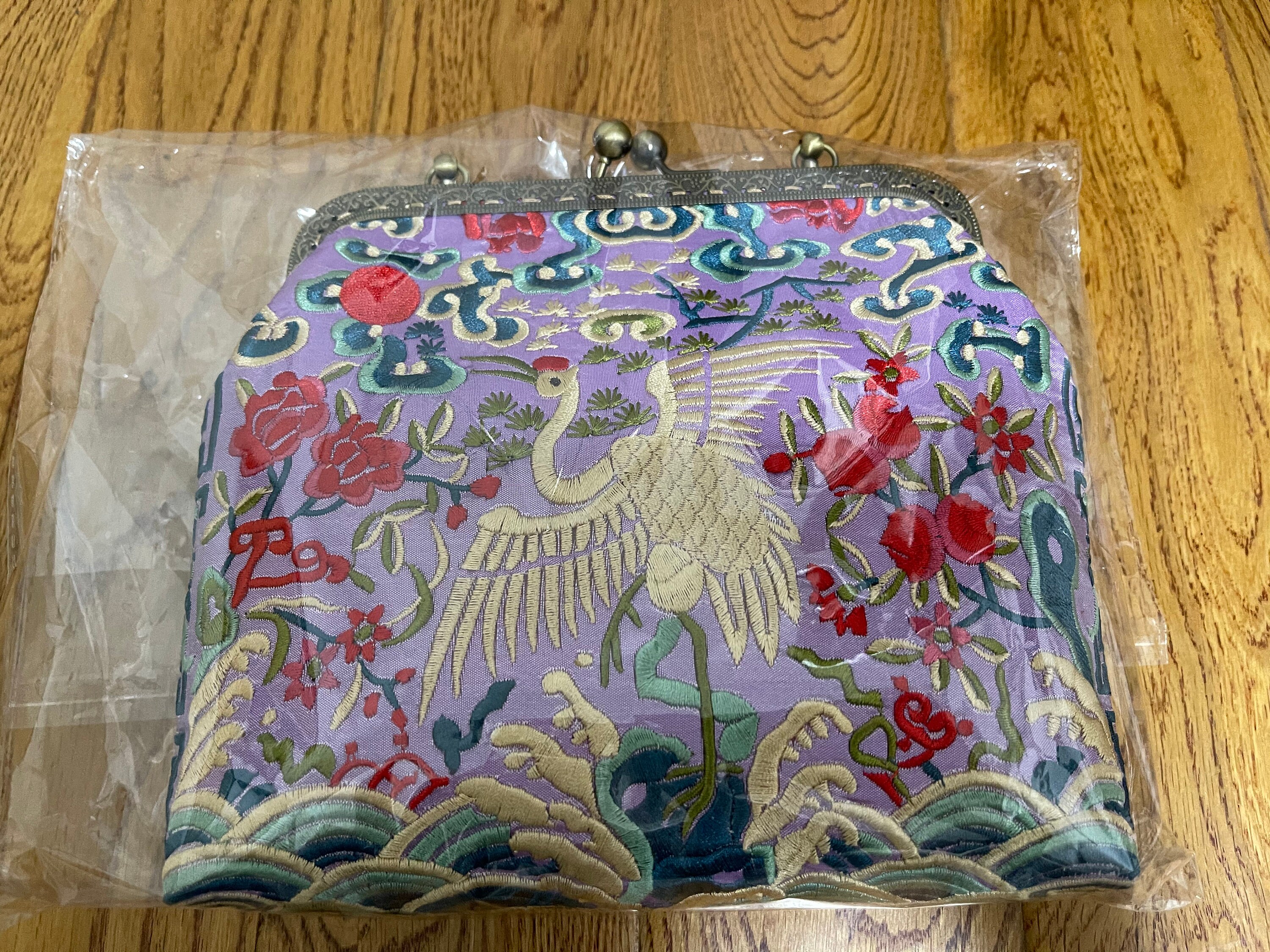 Handembroidered Gold Bag for Girls Women and for Gift Etsy UK