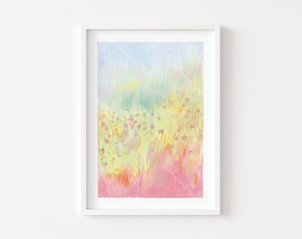 abstract wall art, modern abstract art print, oil pastel art, above bed wall art, printable wall art gallery wall,digital download