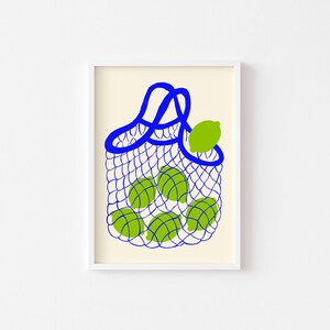 Lime Print,Fruit market lime art print, Kitchen Wall Art, Lime printable digital download, Minimalist wall art, Fruit Printable Art,Lime art