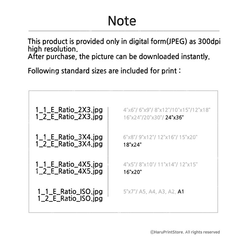 Digital Download Art, Wall Art, Simple Picture, Home Decor Wall Art