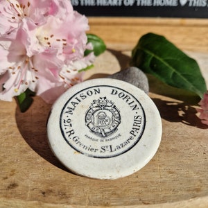 Vintage viktorianischer Topfdeckel | um 1890 | Pariser Deckel | Antik | Französisch
