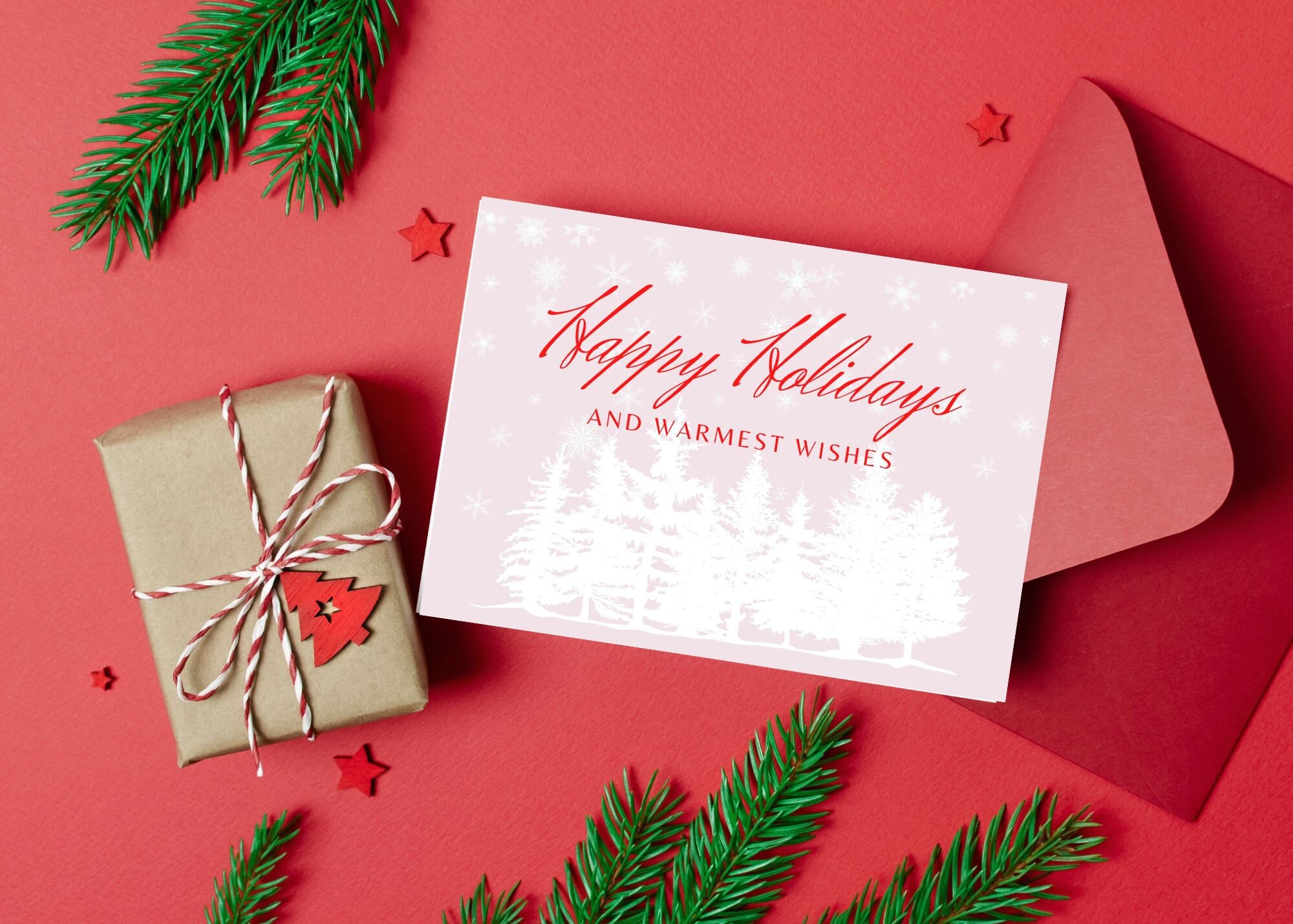 American Greetings Caja De Tarjetas Navideñas Familiares, image size:2000x1429