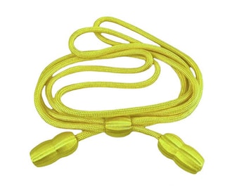 US Army Cavalry Yellow Acorn Campaign Hat Cord, Military Trooper Hat Band