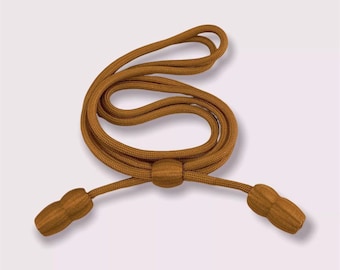 US Army Quartermaster Buff, Tan Acorn Stetson Campaign Hat Cord, Military Hat Band