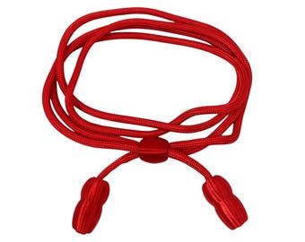 US Military Army Artillery Scarlet Red Acorn Campaign Hat Cord for Stetson