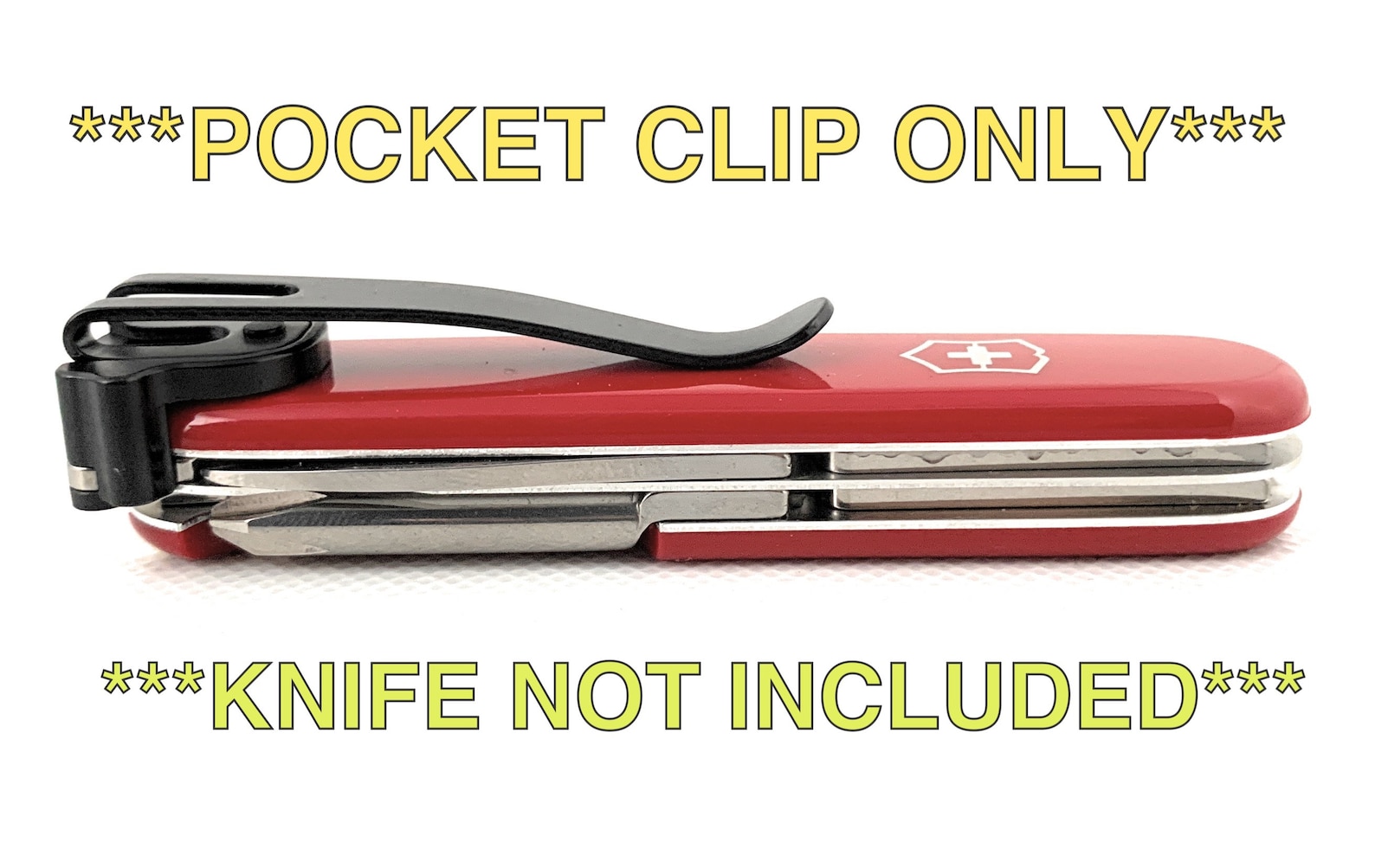 Black Deep Carry Pocket Clip For 91mm Victorinox & Wenger Etsy