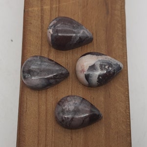 AAA Quality 13*18mm Natural Jasper Teardrop Cabochon,Gemstone Cabochon, Beautiful Polished Gem,Flatback Gemstone,Gemstone for Making Jewelry