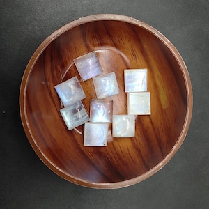 AAA+Quality 14mm Natural Square Moonstone Cabochon CALIBRATED Loose Gemstone  Natural Moonstone Gemstone For Jewelry Making Flashy Gemstone
