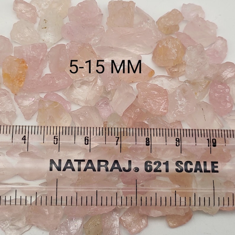 High Quality Rough-Natural Rough Rose Quartz 5 to 15 MM Approx-Jewelry Making Quartz Stone-Rose Quartz Raw Gemstone-Pink Quartz Gemstones