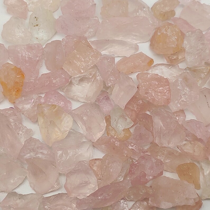 High Quality Rough-Natural Rough Rose Quartz 5 to 15 MM Approx-Jewelry Making Quartz Stone-Rose Quartz Raw Gemstone-Pink Quartz Gemstones
