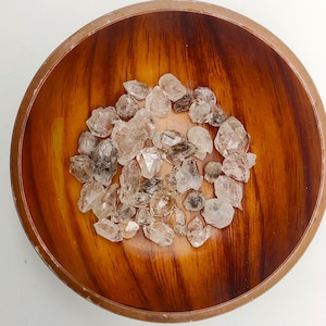 AAA+Quality-Natural Crystal Rough Loose Gemstone-5 mm to15 mm Approx-Colourless Natural Crystal-Semi Precious Jewelry Making Rough Gemstone