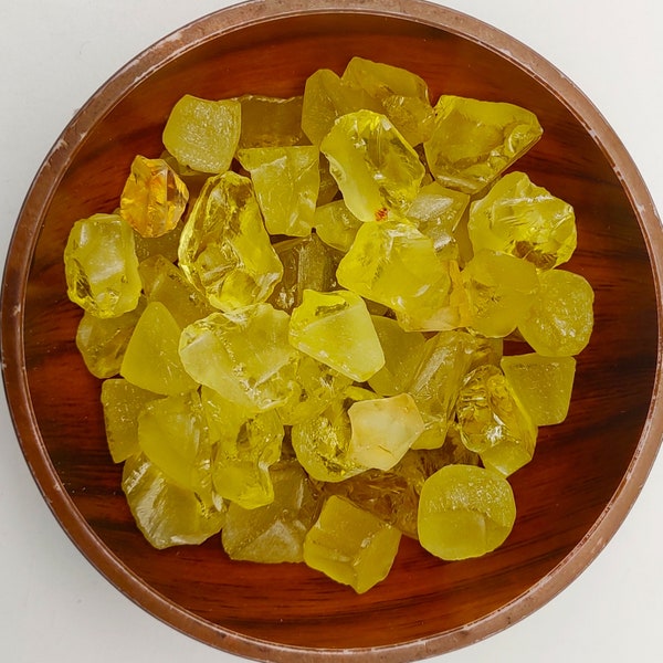 Natural Lemon Topaz Raw Gemstone-5-20mmSize-Lemon Topaz Rough Shape Stone-Fine Quality Lemon Topaz-Untreated Raw Gemstone-Yellow Lemon Topaz