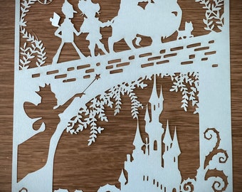 Mago de oz inspirado svg png dorthy hombre de hojalata espantapájaros svg
