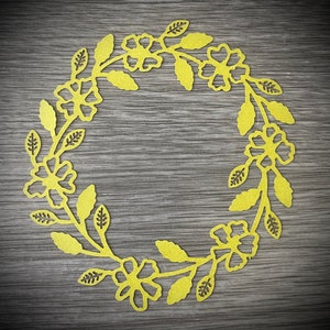 Blumenkranz svg png für Cricut Cardmaking Geburtstag Muttertag digital
