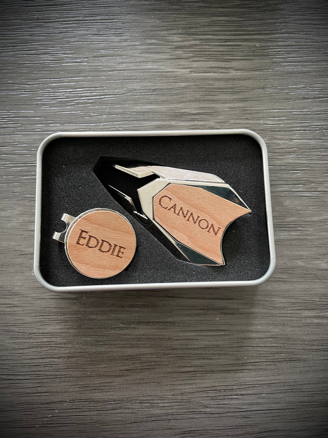 Golf Ball Marker and Divot Set Personalized Golf Gifts for Etsy