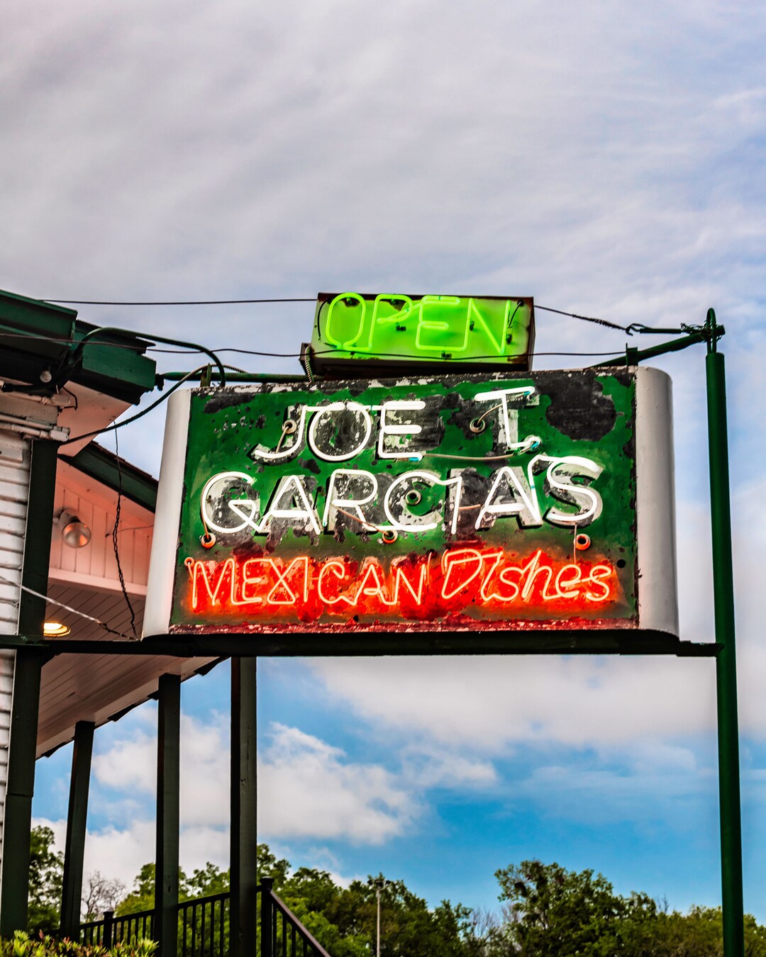 Joe T Garcia's Neon Sign Fort Worth Texas Fine Art Wall Etsy