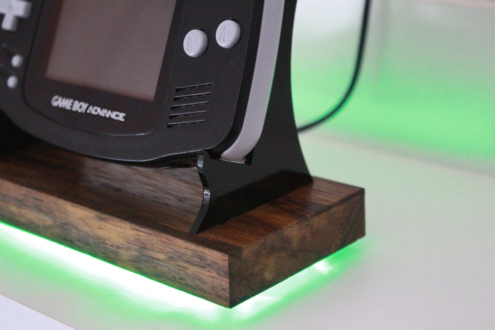Gameboy Advance stand with RGB lighting Etsy
