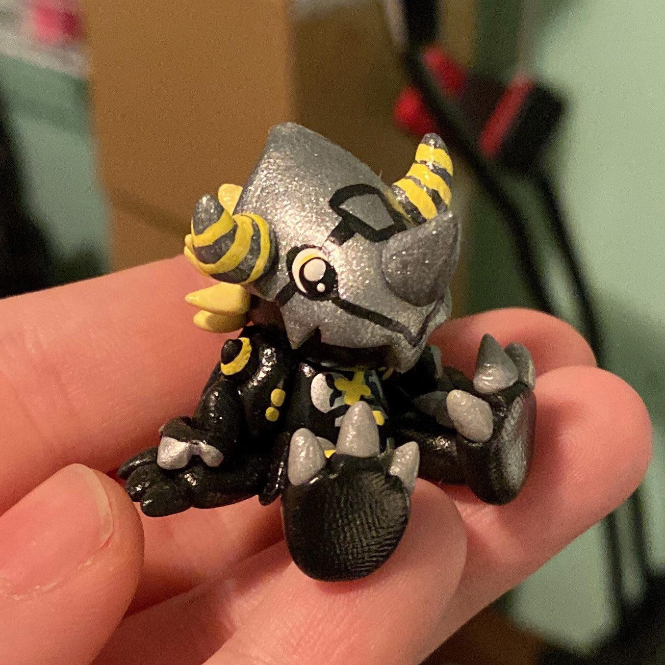 Blackwargreymon Card - Etsy