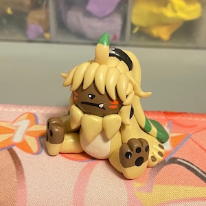 Marcador de memoria, contador y compañero de escritorio de Digimon TCG Angoramon