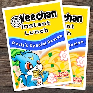Fundas para TCG de Digimon con temática de Veemon Veechan Ramen