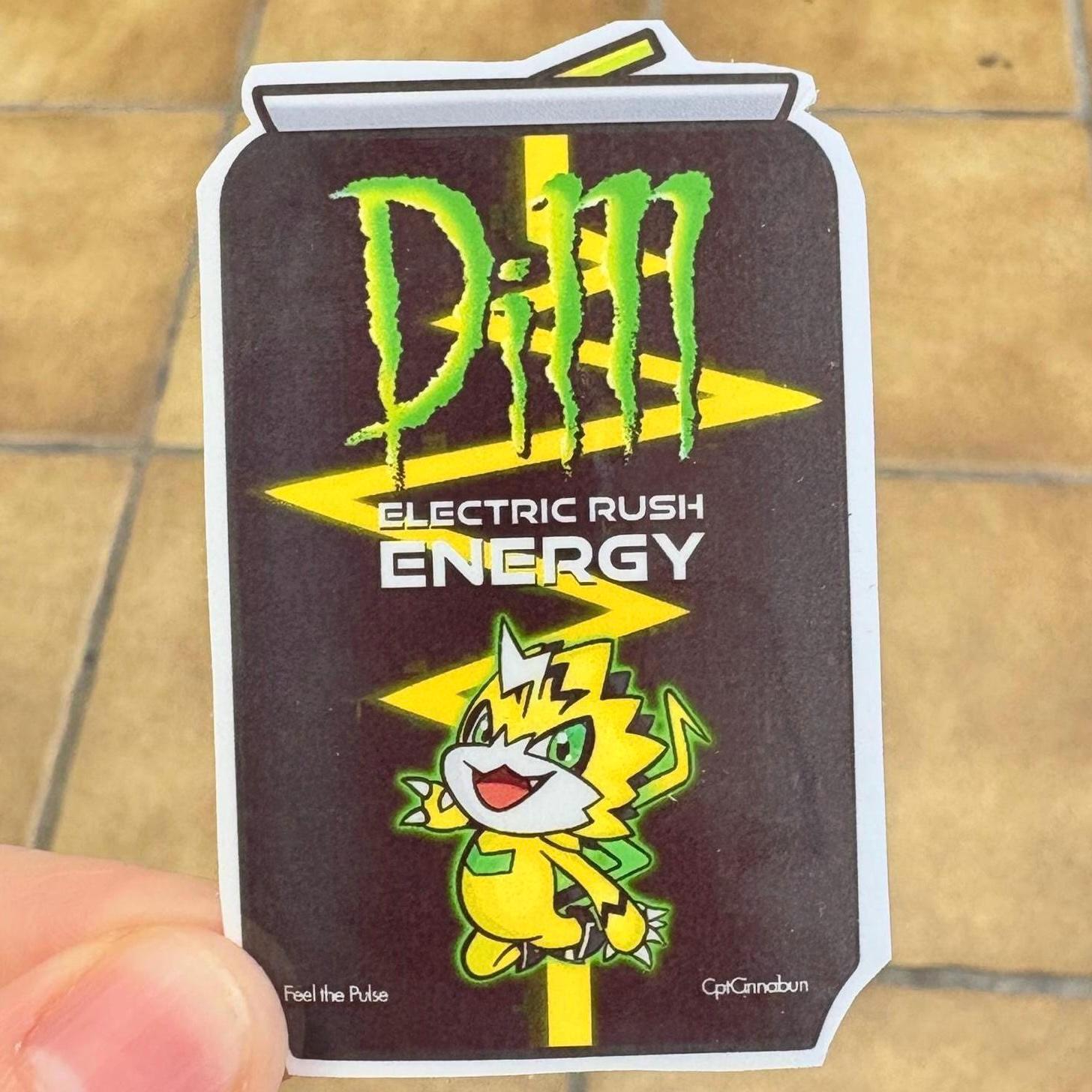 DIM Energy Pulsemon Vinyl Sticker! *waterproof* - Etsy