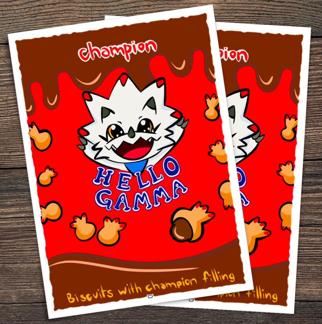 Gammamon Digimon TCG Sleeves - Etsy