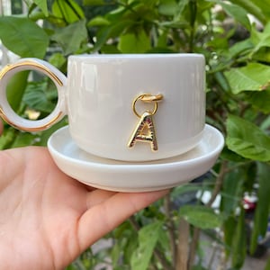 Caneca de Cerâmica - Caneca Especial Para Letra A