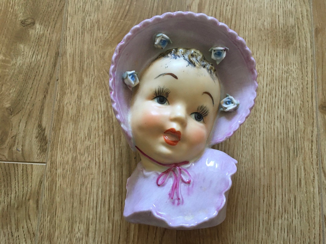 Baby Head Vase a Fabulous Vintage Baby Head Vase a Sweet Etsy