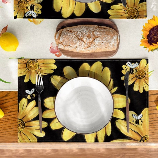 Sunflower Summer Placemats