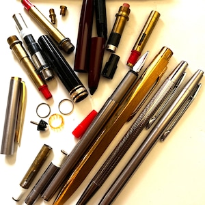 MontBlanc various spare parts, fountain pens, pencils, ballpoint pens