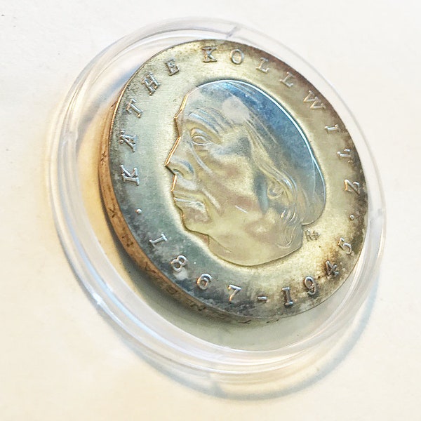 10 Mark coin 1967, 100th birthday of Käthe Kollwitz, GDR