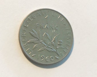 1 Franc 1960 Type Semeuse Petit