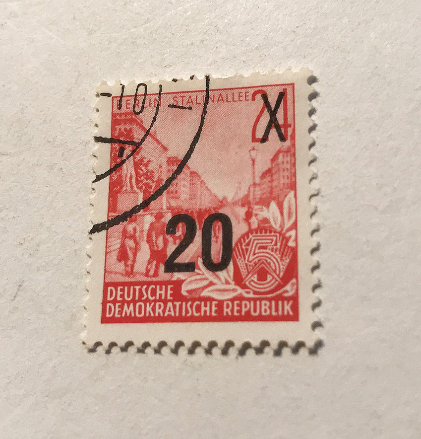 3115 外国切手 【レア・アンティーク切手】ドイツ 1919年航空切手 未済