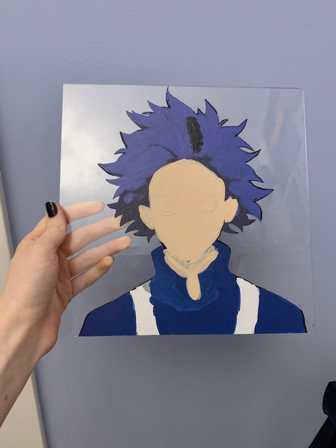 Anime glass painting | Etsy