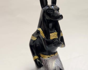 Anubis & Bastet Resin Figurines