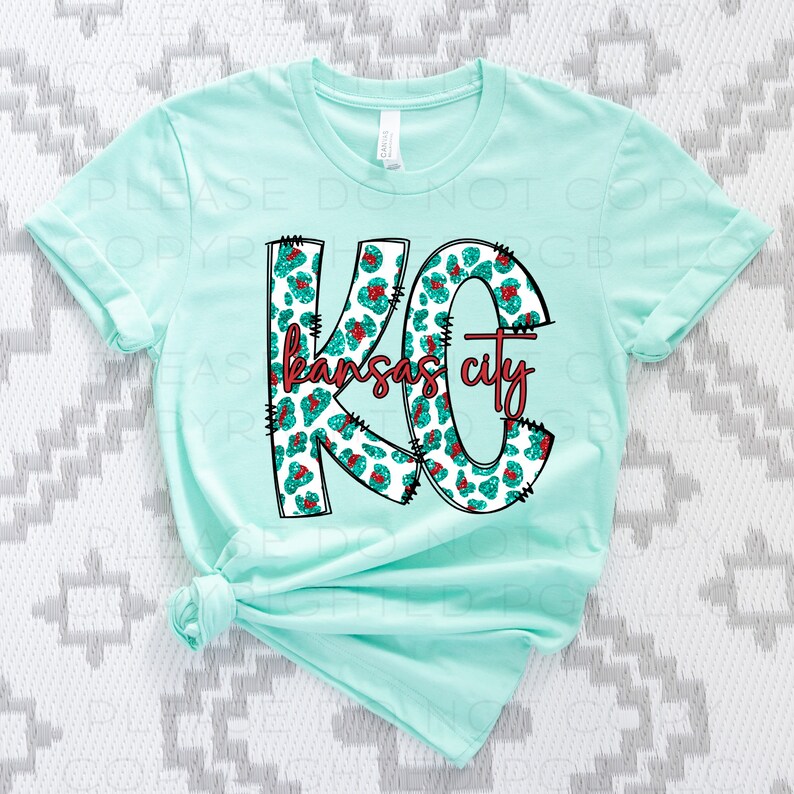 KC Leopard Print, Kansas City Soccer Design (PNG Digital Download) - Etsy