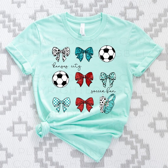 Kansas City Soccer Fan PNG, Waterslide Sublimation Design (Digital Download)