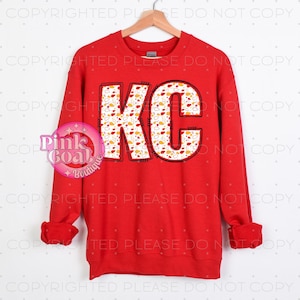 KC Kansas City PNG Instant Download Sublimation Digital Design Decal T-shirt Tumbler Red Gold Kansas City Football Fans Arrow Heads
