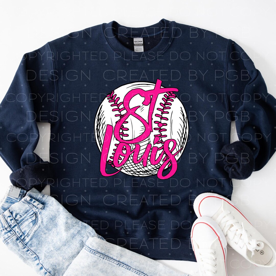 Saint Louis Baseball PNG Instant Download Sublimation Digital Design T ...