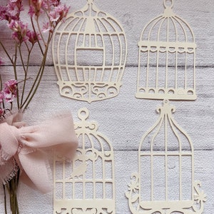 10 troqueles de jaula para diarios basura, scrapbook y tarjetas creativas.