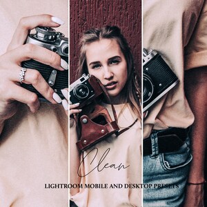 5 CLEAN Business and Blogger Mobile & Desktop Lightroom preset, Instagram Influencer preset for Lifestyle Blog, Blogger Preset, Best Presets