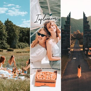 10 Mobile LIGHTROOM Presets, Lifestyle Filters, Summer Preset, Influencer Preset, Mobile & Desktop Blogger travel preset for Instagram, vsco